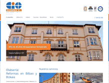Tablet Screenshot of olabarria.net